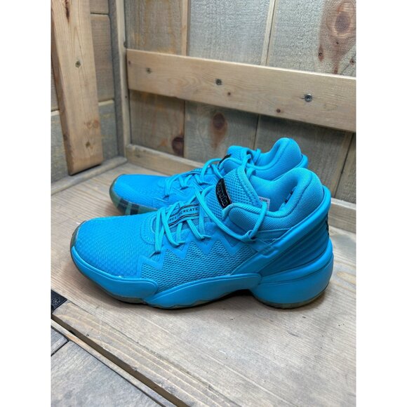 Adidas x Crayola Signal Cyan Sneakers D.O.N Issue 2 J FW8752 Mens 4.5 Womens 5.5 main image 8